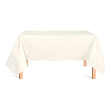 Imagem de Toalha De Mesa Retangular 6 Lugares Tecido Oxford C/Bainha(PALHA)