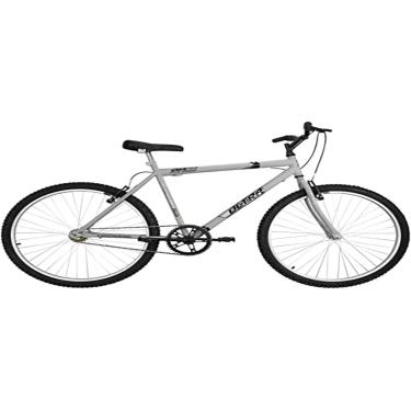 Imagem de Bicicleta de Passeio Ultra Bikes Esporte Aro 26 Reforçada Freio V-Brake Sem Marcha Cinza Fosco (Space Gray)