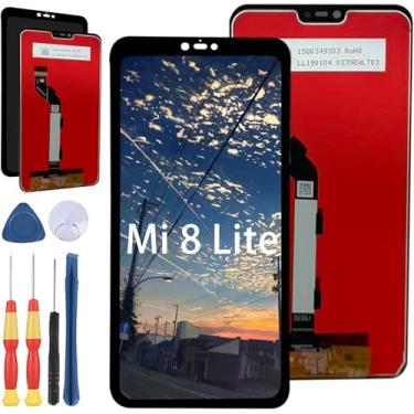 Imagem de Yuxyiony Nova tela de substituição para Xiaomi Mi 8 Lite LCD tela de reparo e acessórios de ferramentas de substituição