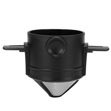 Imagem de HEEPDD Mortador de café, Filtro de Aço Inoxidável Xícara de Dupla Camada Filtração para Viagem Sem de Filtro Necessário para Cafeteria Aromática NAN