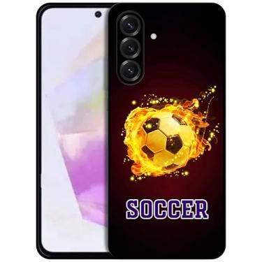Imagem de SM CASES Capa para Samsung Galaxy A36 5G - Capa protetora de borracha TPU à prova de choque para Samsung Galaxy A36 5G preta