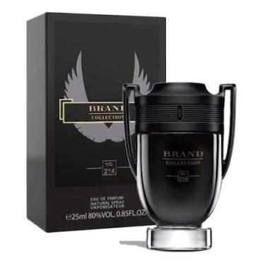 Imagem de Perfume Masculino Nº 214 – Eau de Parfum 25ml | Aromático Amadeirado Intenso e Marcante