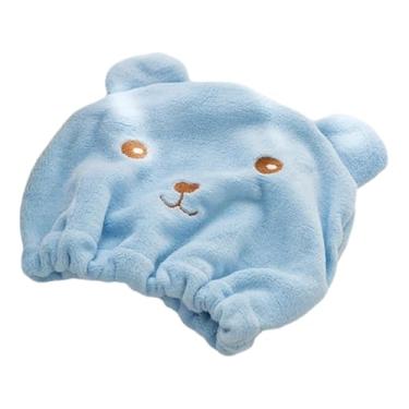 Imagem de Turbantes de cabelo para secagem úmida toalhas de cabelo para mulheres encaracoladas toalha de cabeça anti-frizz para secar rapidamente