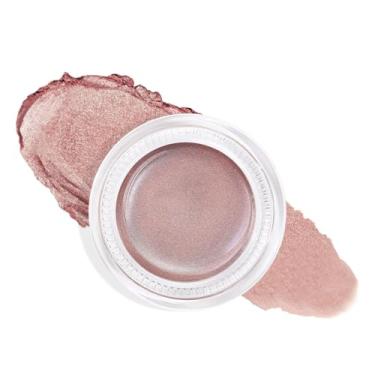 Imagem de Sombra de olhos creme única, paleta de sombras monocromáticas nude com brilho rosa antigo, à prova d'água, aparência natural de longa duração, vegana e livre de crueldade, R02
