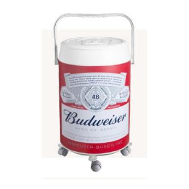 Imagem de Cooler Veleiro Budweiser com Alça Injetada e Roda 42 Latas - Anabell