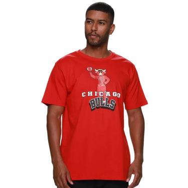 Imagem de Camiseta Nba Masculina Chicago Bulls Sport Mascot