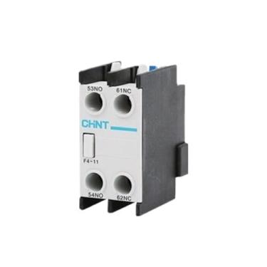 Imagem de Blocos auxiliares de contator F4 AC F4-02 F4-22 F4-11 F4-13 Contator CJX2 2N/O+2N/C F4-20 F4-40 F4-04 F4-31(1NO1NC)