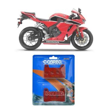 Imagem de Pastilha Freio Dianteira N 988 Honda CBR 600RR 2005-2013 - Cobreq