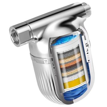 Imagem de Cobbe Filtro de chuveiro para água dura, cromado