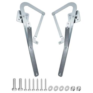 Imagem de 55-2 braços de dobradiça de escada de sótão adequados para Werner Mk5 WU2210 W2208 W2210 Escadas de sótão fabricadas após 2010