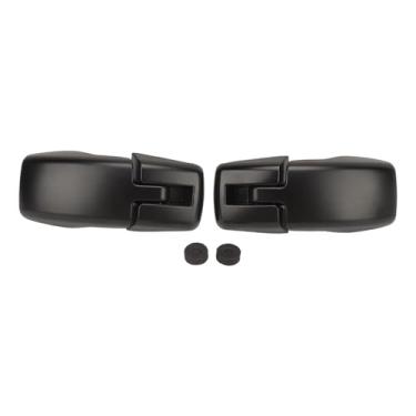 Imagem de Majatou 2 peças dobradiça de vidro para porta de elevação traseira, conjunto de dobradiças para janela traseira, substituição direita e esquerda, dobradiça para janela traseira, desempenho estável