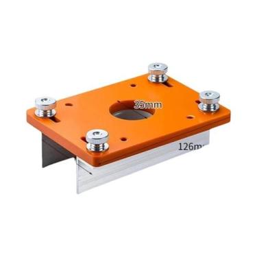 Imagem de Placa De Inserção Para Mesa De Router De Madeira, Suporte De Montagem 