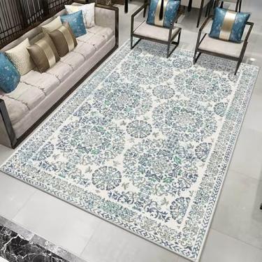 Imagem de HGTRH Tapete exterior tapete de pátio, tecido de veludo de cristal exterior tapete espesso resistente ao desgaste e lavável tapete de piquenique A 40 * 60 cm