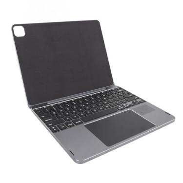 Imagem de Ymiko Capa Magnética para Teclado Com Teclas Retroiluminadas e Touchpad, Carregamento Tipo C para Tablet de 13 Polegadas Compatível Com Dispositivos IOS Modelo 2024