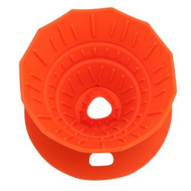 Imagem de Fabater Gotejador de café Dobrável de Silicone para Saúde e Filtro de café Portátil para Atividades Ao Ar Livre (Vermelhão)