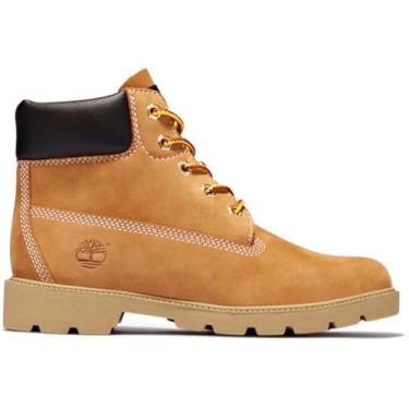 Imagem de Timberland Bota moderna unissex infantil clássica à prova d'água (criança grande), Trigo, 18