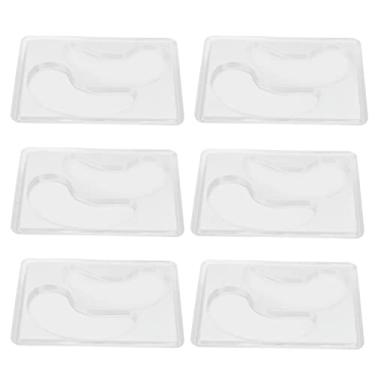 Imagem de Luqeeg Molde de Máscara de Olho Transparente Reutilizável DIY para Fabricação de Máscara de Olho Saudável, Fácil de Limpar, 12 Unidades para Moldes de Remendo de Facial DIY, Produtos de Cuidados de Saúde