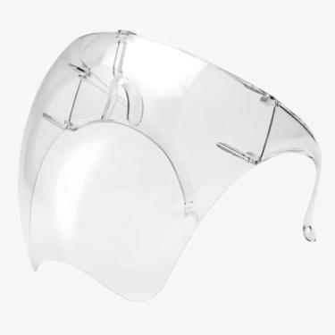 Imagem de Máscara De Proteção Individual Com Viseira Transparente Para Segurança Do Trabalhador Não Embaça E Não Esquenta A Respiração