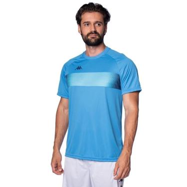 Imagem de Camiseta Masculina Kappa Future Listra Azul-Masculino