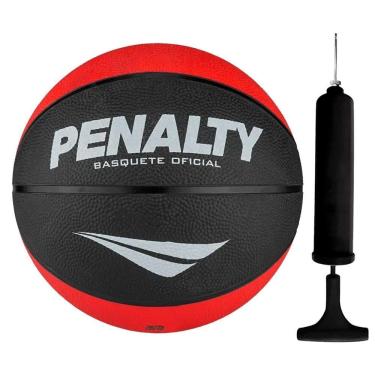 Imagem de Kit Bola De Basquete Penalty BP-X3 XXIV + Bomba De Ar