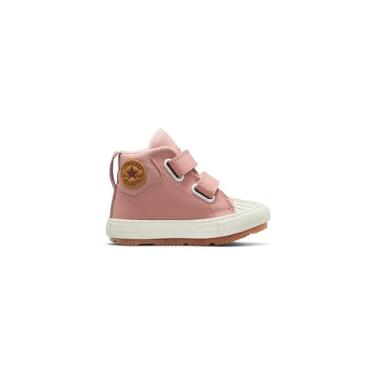 Imagem de Converse Tênis masculino Chuck Taylor All Star Berkshire Boot Hi, Rosa enferrujado/rosa enferrujado/massa pálida, 18