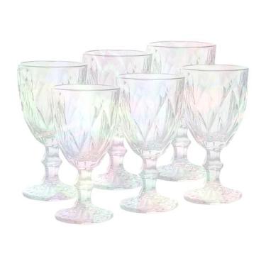 Imagem de Conjunto de Taças Cristal Ecológico Diamante 330ml com 12 Peças - Bela