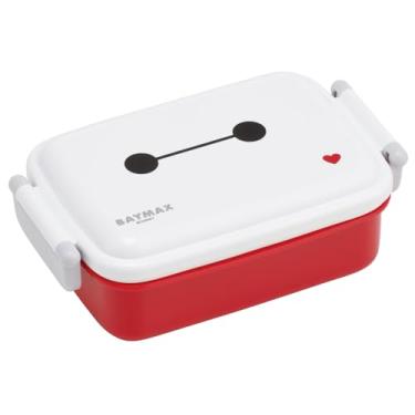 Imagem de Skater RBF3AN-A Caixa Bento infantil, 450 ml, tampa fofa em forma de cúpula, 1 camada, feita no Japão, Disney Baymax 26