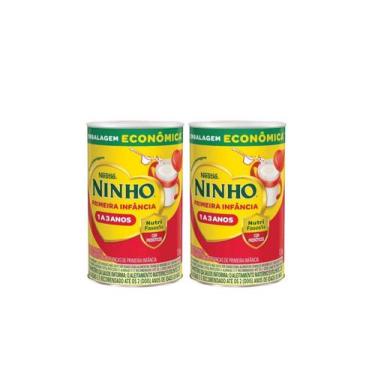 Imagem de Kit com 2 latas NINHO Fases 1 a 3 anos 1.2kg cada