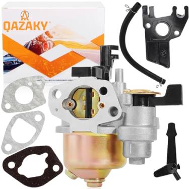 Imagem de Kit de substituição de carburador QAZAKY para GX160 5.5HP GX200 6.5HP motor 16100-ZH8-W61 gerador de pressão arruela kart cortador de grama com junta coletor de admissão mangueira alavanca de asfixia