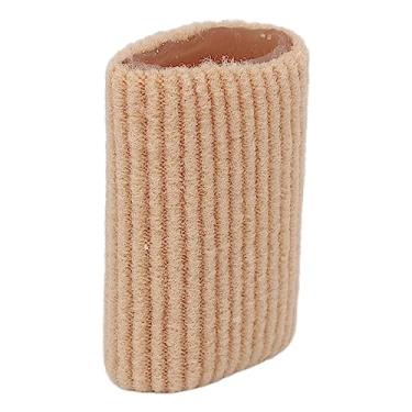 Imagem de Generic Dedo do pé Manga Silicone Macio Tubo do Dedo pé Protetor de Almofada de Milho Tubo de Almofada 10 Peças para Calos Sobrepostos (M)
