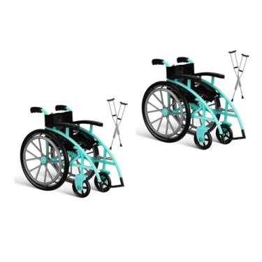 Imagem de Kisangel Conjunto Com 2 E Muletas para Bonecas, Miniaturas de E Muletas para Casa de Bonecas, Colecionáveis ​​e Decoração para de 15 Cm