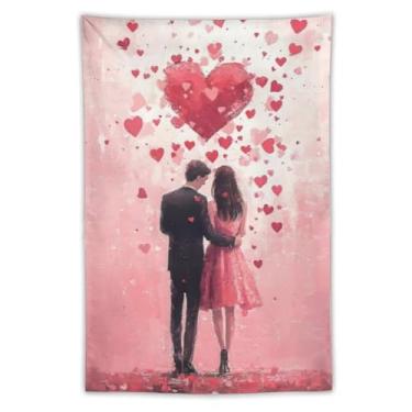 Imagem de Tapeçaria de varanda de laranjeira azul profundo penhasco litoral mediterrâneo paisagem costeira vibrante cena ao ar livre decoração de parede para casa sala de estar quarto arte decorativa 40 x 60