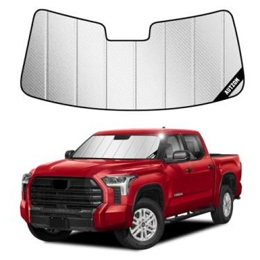 Imagem de Para-brisa para Toyota Tundra, capa de para-brisa personalizada para tundra 2022-2025, persianas dobráveis para janelas de carro