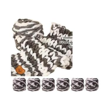 Imagem de Novelo De Lã De 6 Fios Para Cachecol De Ursinho De Pelúcia, Joias Arte