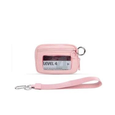 Imagem de Carteira Feminina Xadrez Preta Com Janela Para Documento, Bolso Para M