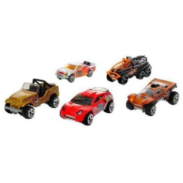Imagem de Kit 5 Carrinhos Hot Wheels - 1806 Mattel