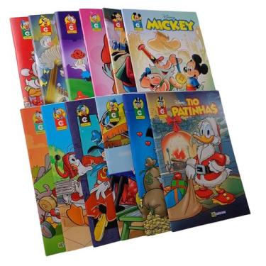 Imagem de Kit Lote 10 Gibis Novos Disney Mickey Pateta Donald Diversos