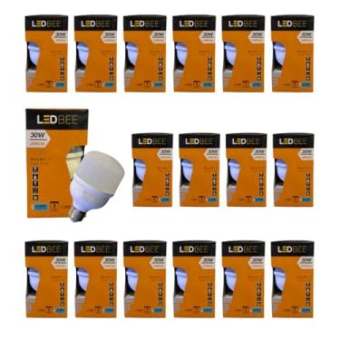 Imagem de Kit 20 Lâmpada Led Super Bulbo 20w E27 Luz Branco Frio Bivot