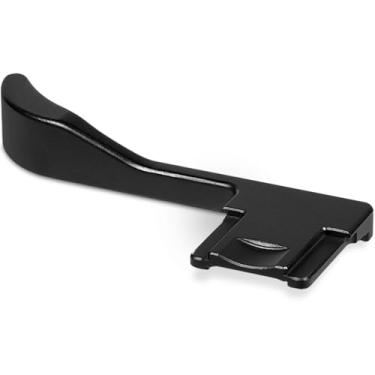 Imagem de Haoge Punho de polegar de metal para Sony α7cii, Alpha 7CR, ILCE-7CR, acessórios de câmera digital preto Hot Shoe Thumb Up Handle Grip THB-S7CR-B