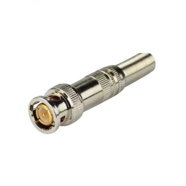 Imagem de Conector Bnc com Mola Parafuso RG 95 Gold - GENERICO