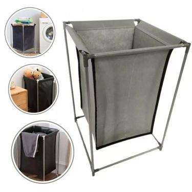 Imagem de Cesto Multiuso Banheiro E Lavanderia Organizador Roupa Suja