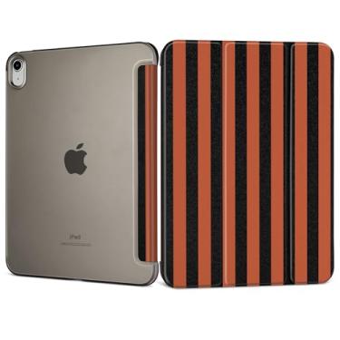 Imagem de DONGKE Capa para iPad 11ª geração de 11 polegadas 2025 (chip A16) e iPad 10ª geração 10,9 polegadas 2022, capa inteligente fina e dobrável de policarbonato rígido translúcido - [despertar/hibernar