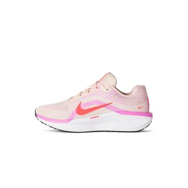 Imagem de Nike Tênis de corrida feminino Winflo 11 Road, Coral lavado/carmesim brilhante/rosa fogo, 38
