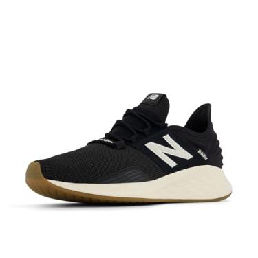 Imagem de New Balance Fresh Foam Roav V2 Tênis de corrida masculino, Preto/Nb Branco/Permafrost, 38