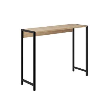 Imagem de Aparador Estante Estilo Industrial Metalão Mdf 94Cm Nogueira