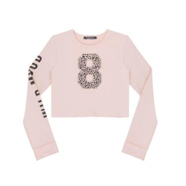 Imagem de Blusa cropped Infantil menina Ref 40220-Feminino
