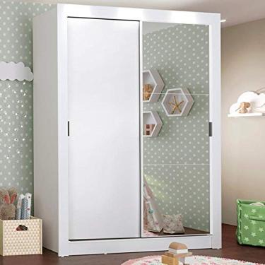 Imagem de Guarda-Roupa Infantil Madesa Bento 2 Portas de Correr com Espelho 2 Gavetas