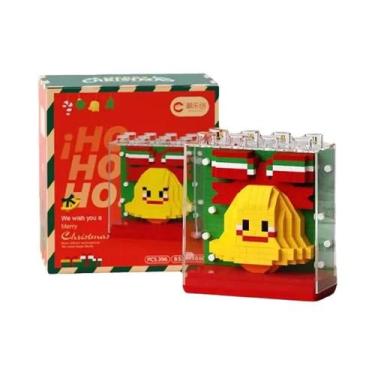 Imagem de Blocos De Montar De Natal: Papai Noel, Boneco De Neve E Árvore - Brinq