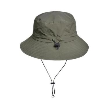 Imagem de Chapéu De Praia Unissex Impermeável Com Proteção UV Ajustável E Dobráv
