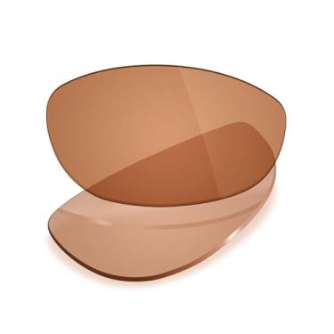 Imagem de Mryok Lentes de reposição UV400 para óculos de sol Oakley Minute 2.0, HD Polarized, proteção UV, resistente a impactos e ajuste perfeito - marrom